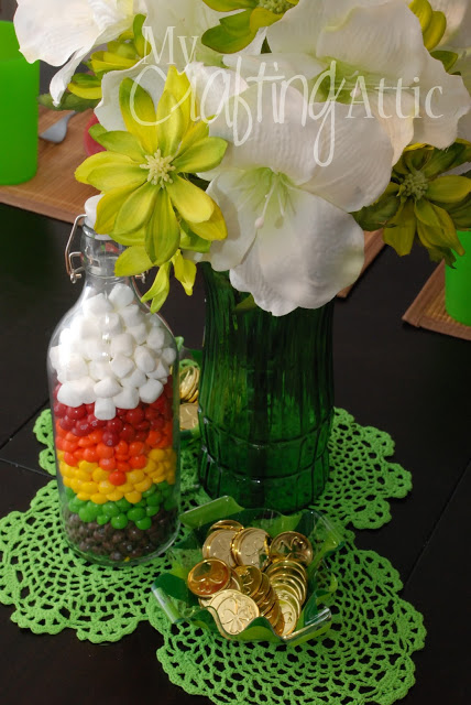 Centerpiece copy - Ideas for Throwing a Thrifty St. Patrick’s Day Party