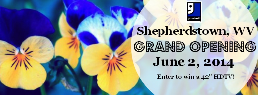 Facebook Cover - You're Invited! Grand Opening in Shepherdstown, WV