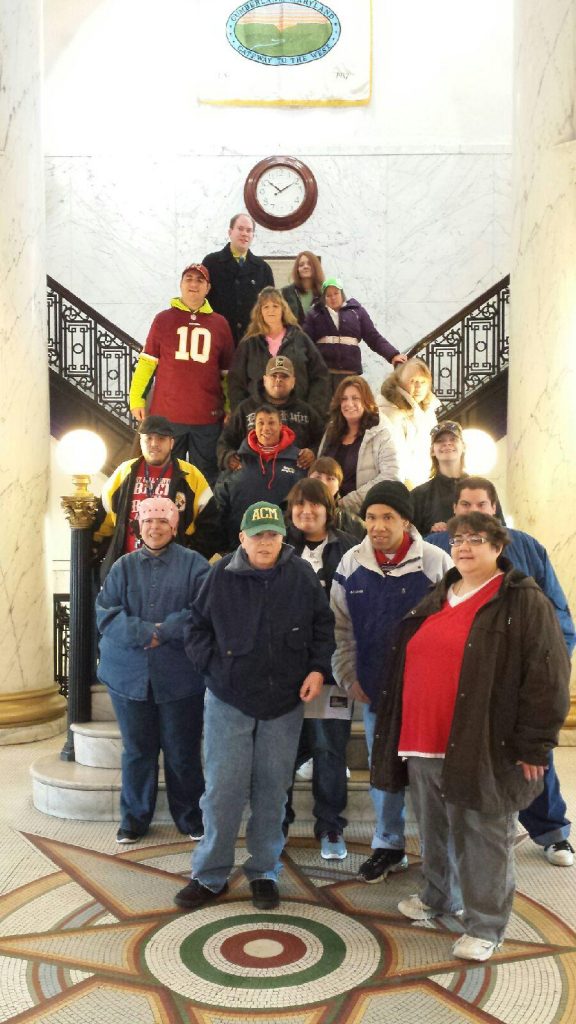 From top, left to right: Mayor Brian Grim, Cathy Michael, Jennifer Miller, James Jones, Robin Smith, Chris McDoniel, Shari Barnes, Judy Carter, Drew Nesbitt, Sonja Carter, Natasha Breighner, Kayla Poland, Crystal Brimm, Wanda Webb, Dustin Liller, Bill Hersch,  Byyan Bodie, Jennifer Walters  