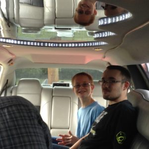 image Cathys iPhone Community Depot inside limo 300x300 - Summer Youth Learn Work can be Fun