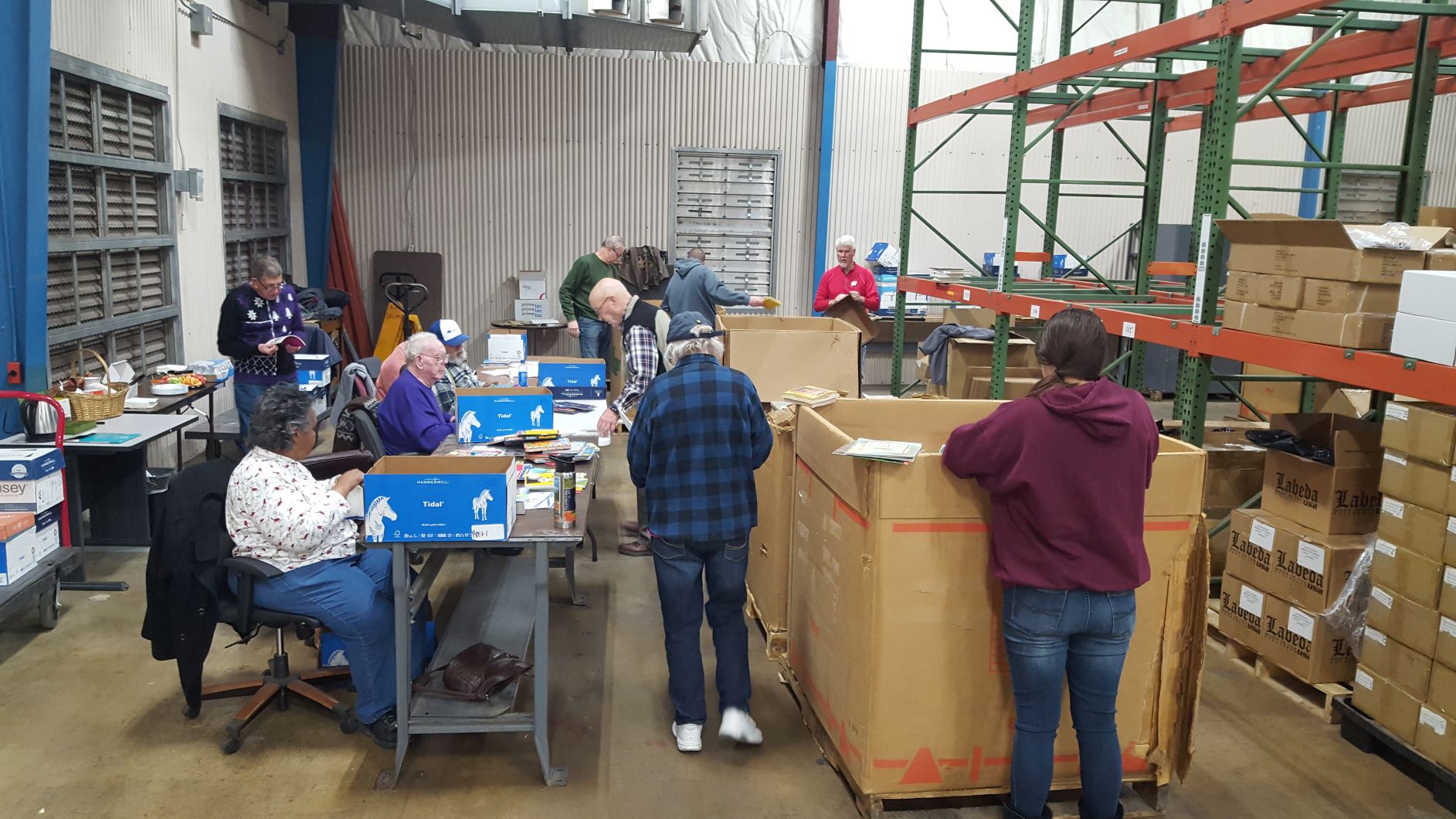 Horizon Goodwill partners with Lions Club on book donation project