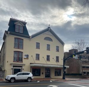 Front of the Resource Center building in downtown Winchester