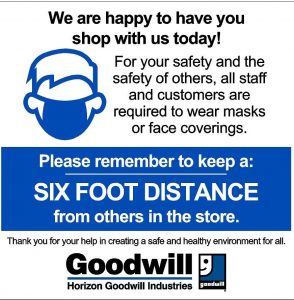Store Safety graphic  294x300 - Store Reopening Schedule & Information
