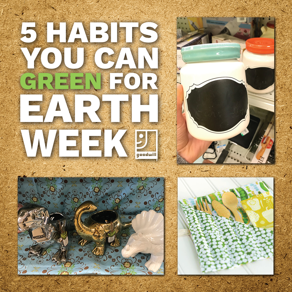 5 Habits You Can “Green” This Earth Week