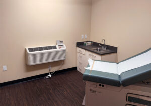 health hub exam room