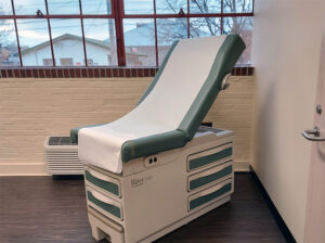 exam table