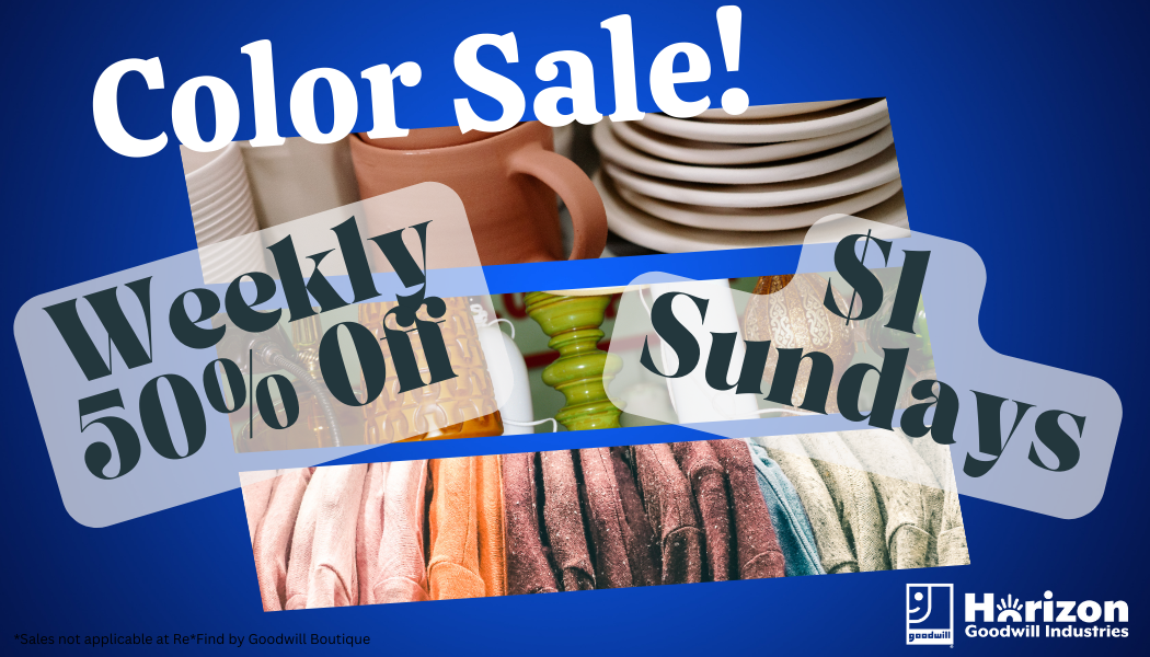 Weekly Color Sale Graphic